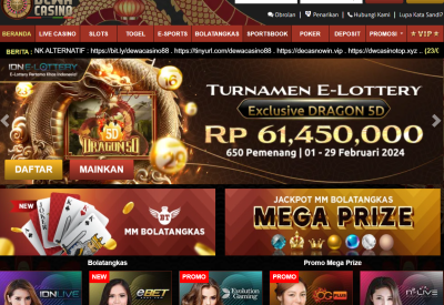 DEWACASINO Situs Slot Dengan Masa Depan Cerah